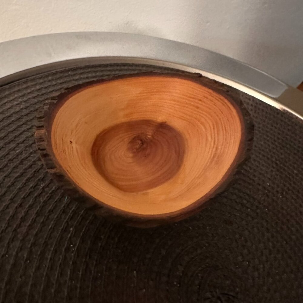 Hand Turned Juniper Bowl - #I